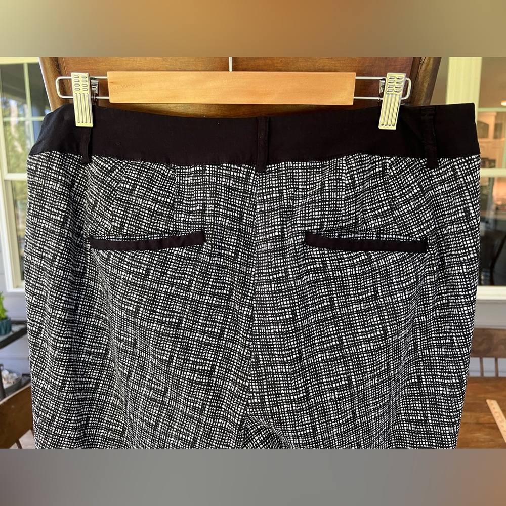 Lane Bryant Plus Lena Grid Print Bootcut Pants Bl… - image 7